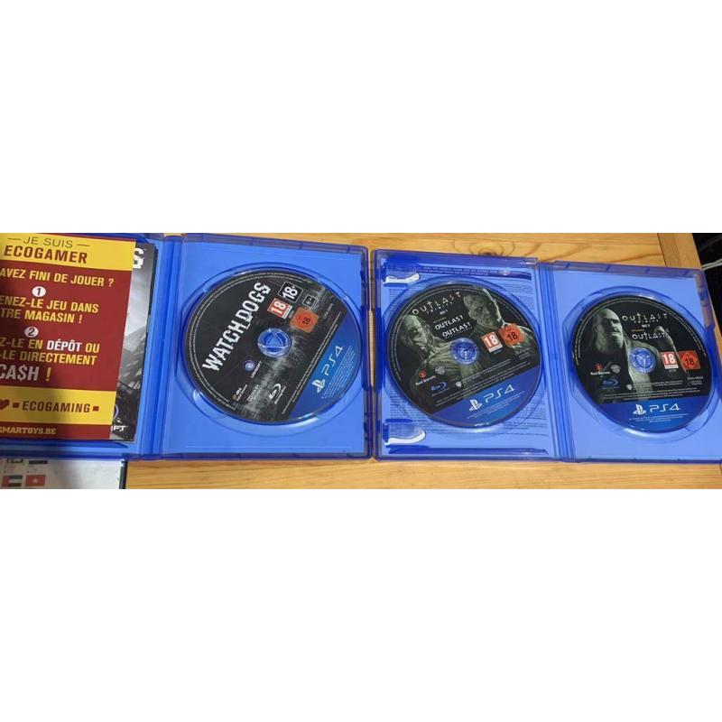 Deux jeux PS4