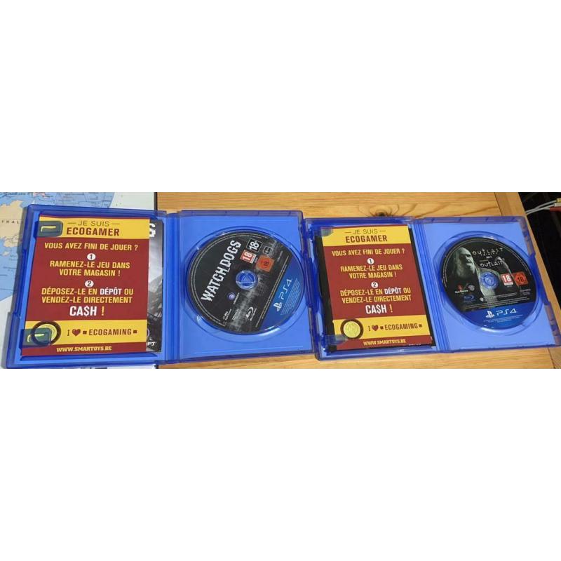 Deux jeux PS4