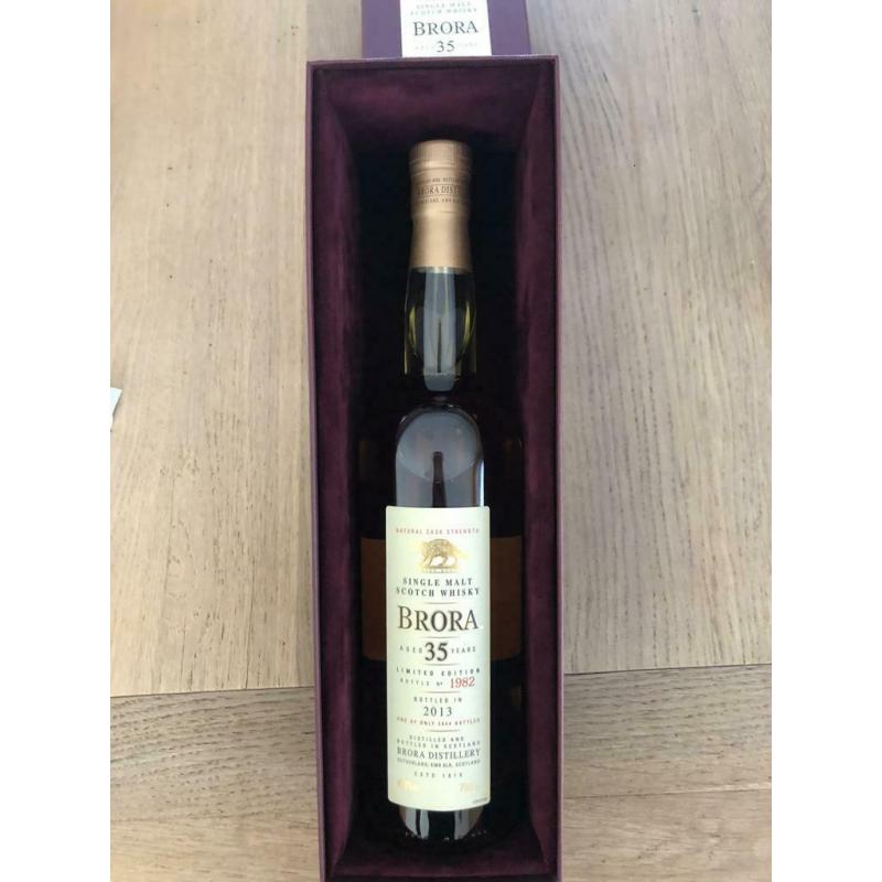 Brora 35y limited edition whiskey whisky