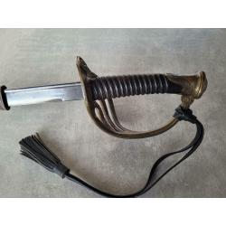 Sabre d'officier M1889 Auguste Fonson avec portepee en cuir
