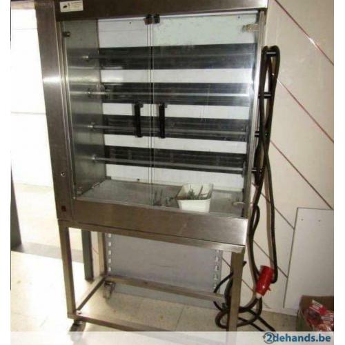 kippenspit Valceloni met 4 spiessen model: 420-E, serie 2000