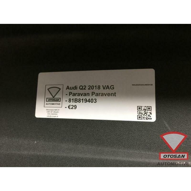 Audi Q2 2018 Paravan Paravent 81B819403
