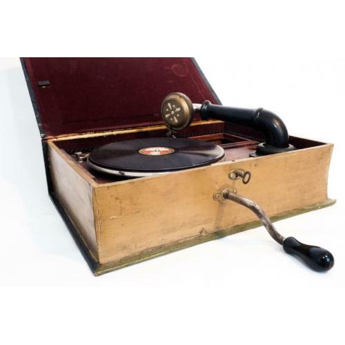 Rare phonographe / gramophone ancien