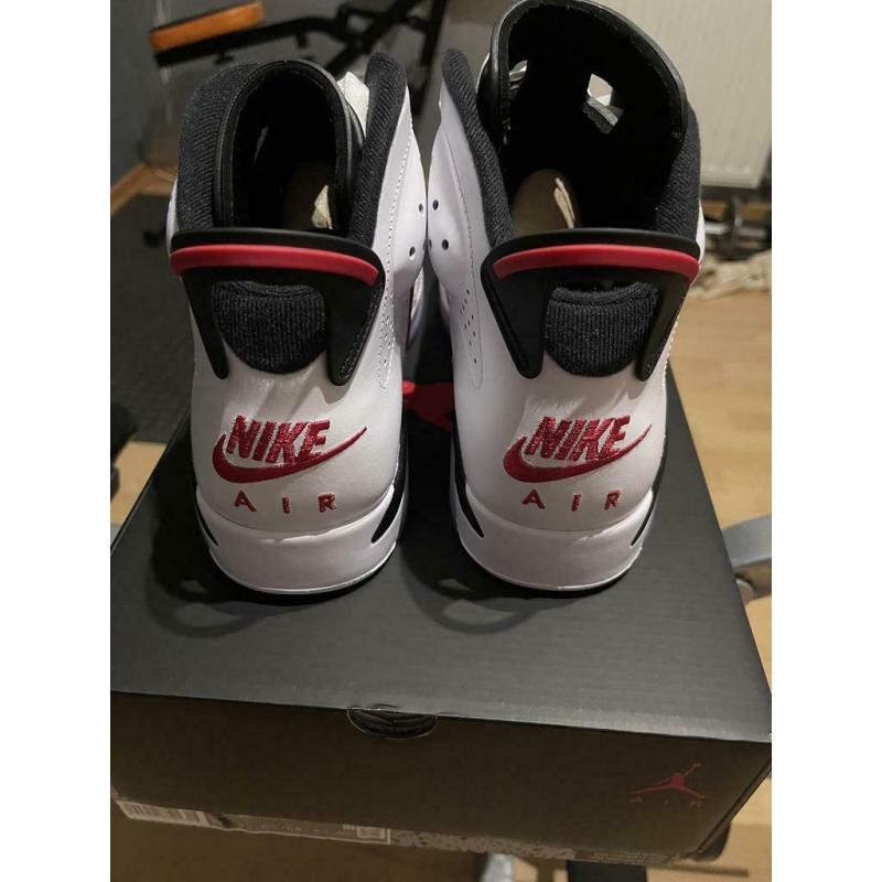 Nike air jordan 6 retro carmine maat 44
