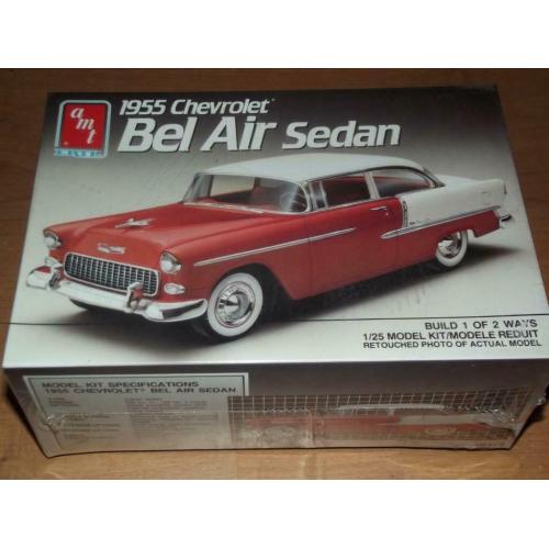 Chevrolet Bel Air Sedan 1955 - AMT Echelle 1/25