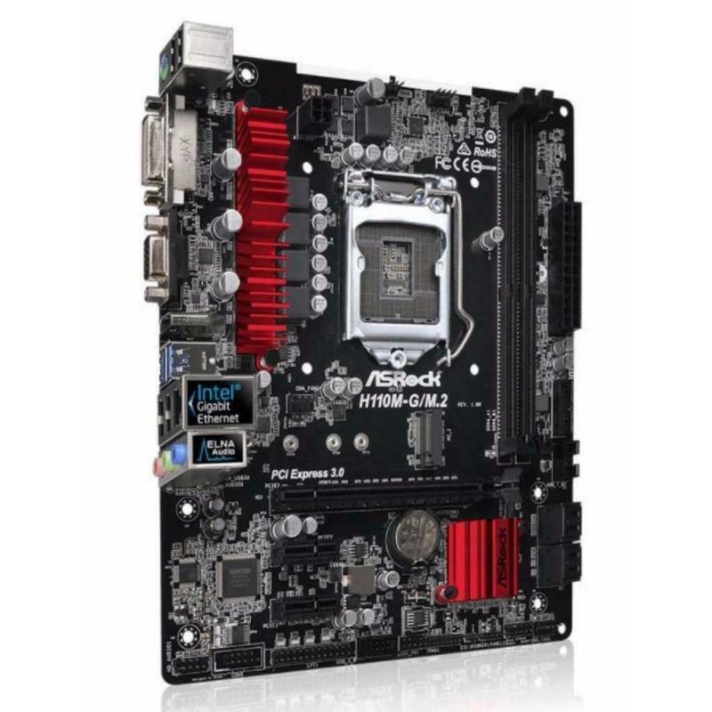ASRock H110M-G/M.2 - Socket 1151 - MicroATX