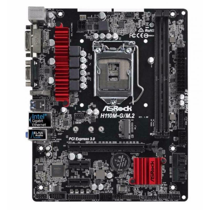 ASRock H110M-G/M.2 - Socket 1151 - MicroATX