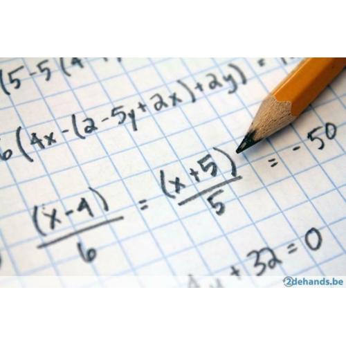 Bijles Wiskunde / Scheikunde / Fysica