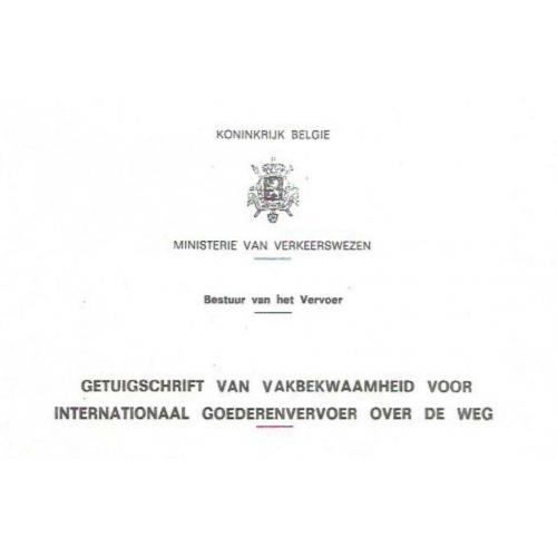 permis de transport Nat / INT / permis commissaire aux trans