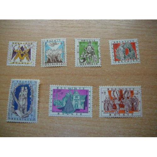 BELGIE * 1957 nrs 1039/45
