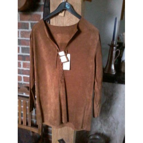 Tunique en daim taille M