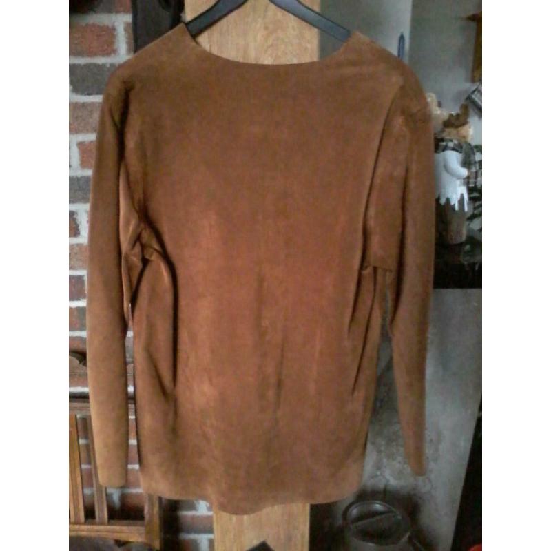 Tunique en daim taille M