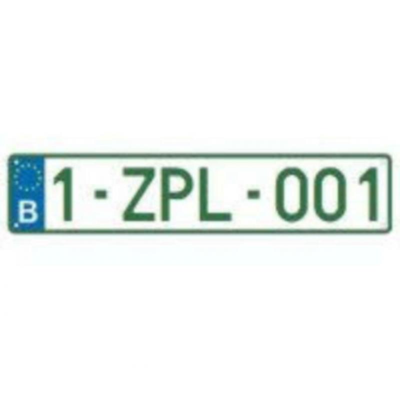 Keuring open keuring met z platen , ophalen van wagens