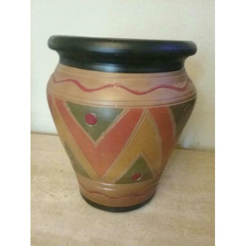 grote toffe bloempot.