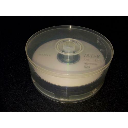SONY DVD + R 120min / 4.7GB 1x-16xspeed 16 pièces