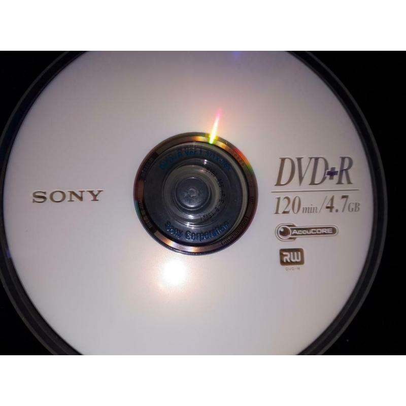 SONY DVD + R 120min / 4.7GB 1x-16xspeed 16 pièces
