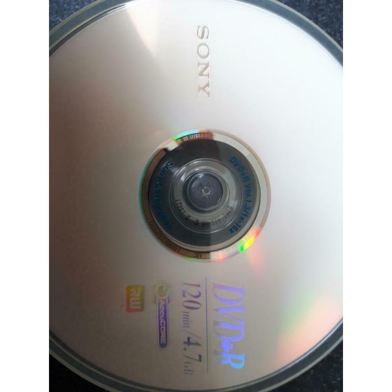 SONY DVD + R 120min / 4.7GB 1x-16xspeed 16 pièces