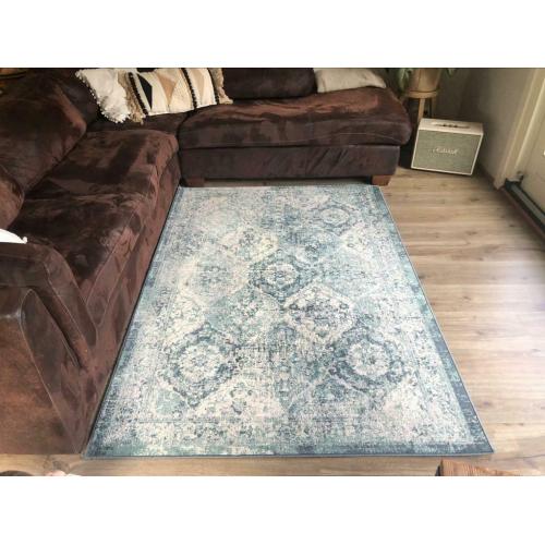 Vloerkleed vintage Ikea Vönsbak laagpolig 133x195