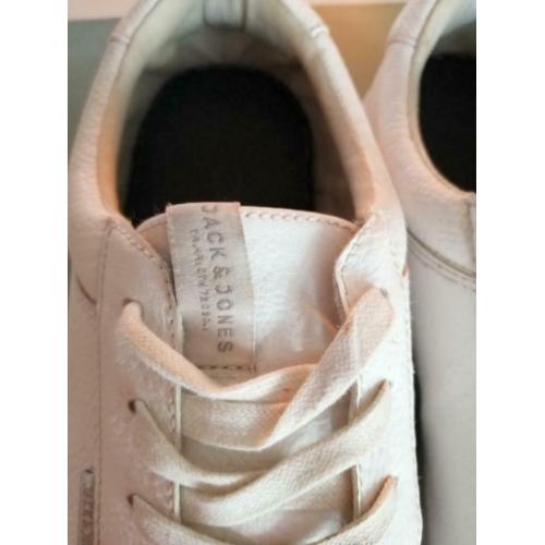 Jack & Jones maat 44 witte sneakers