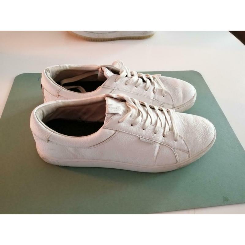 Jack & Jones maat 44 witte sneakers