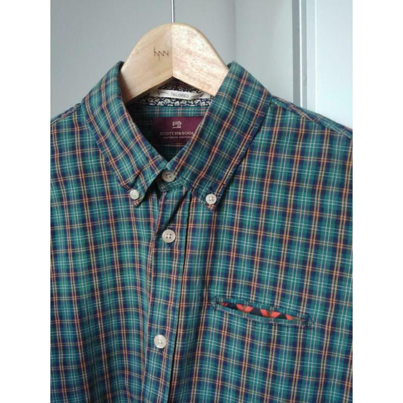 Ruitjeshemd tailored fit Scotch & Soda - mt M