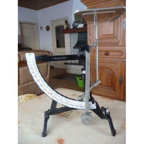 oude bureelweegschaal