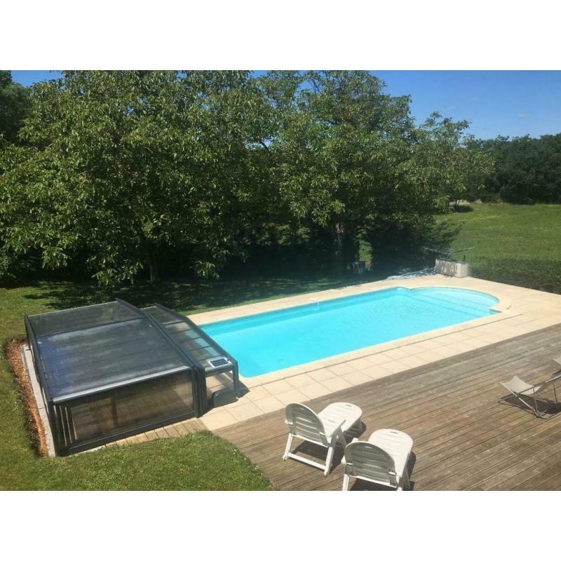 Quercynoise piscine privée, loisirs pour tous,wifi,linge lit