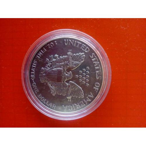 Zilveren munt Eagle 1oz. 1993