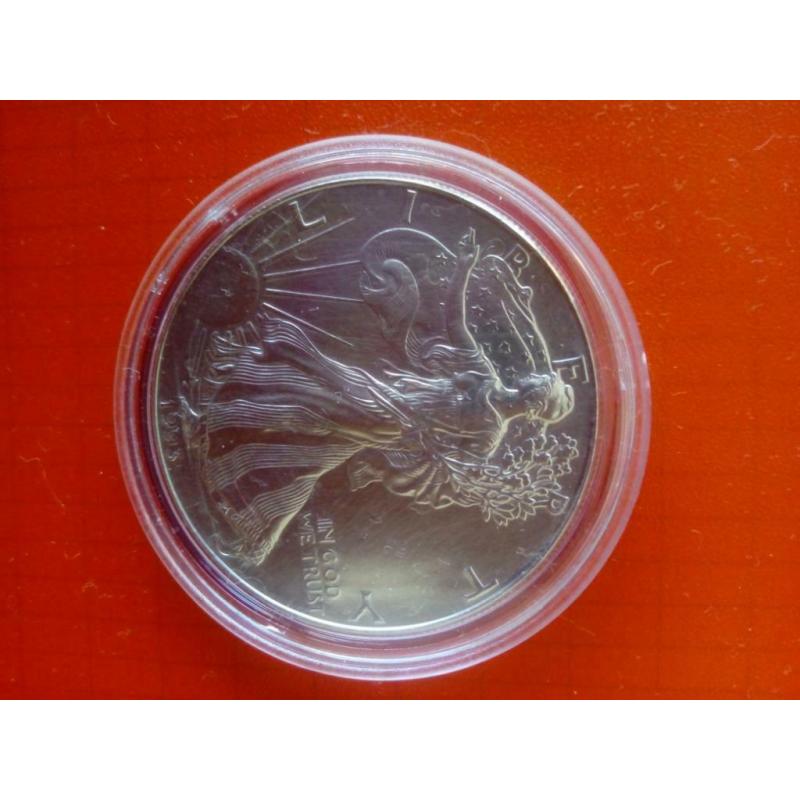 Zilveren munt Eagle 1oz. 1993