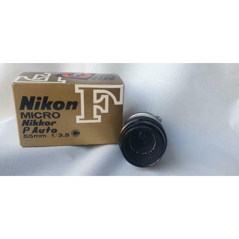 Nikon micro Nikkor 55mm f3.5 pre-ais