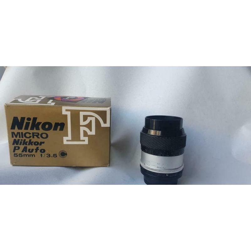 Nikon micro Nikkor 55mm f3.5 pre-ais