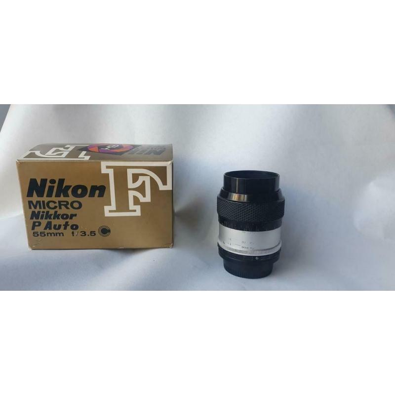 Nikon micro Nikkor 55mm f3.5 pre-ais
