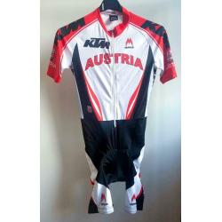 Snelpak tijdritpak wielertenue Austria Oostenrijk skinsuit