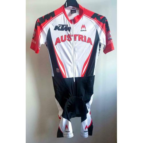 Snelpak tijdritpak wielertenue Austria Oostenrijk skinsuit