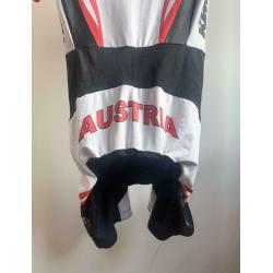 Snelpak tijdritpak wielertenue Austria Oostenrijk skinsuit