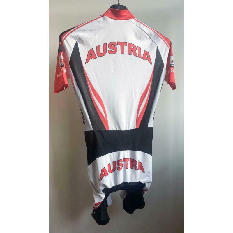 Snelpak tijdritpak wielertenue Austria Oostenrijk skinsuit