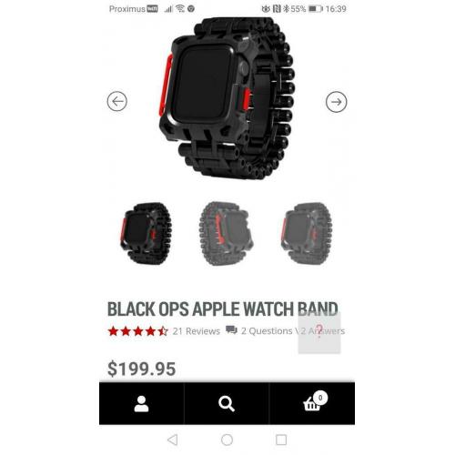 Element case Apple watchband