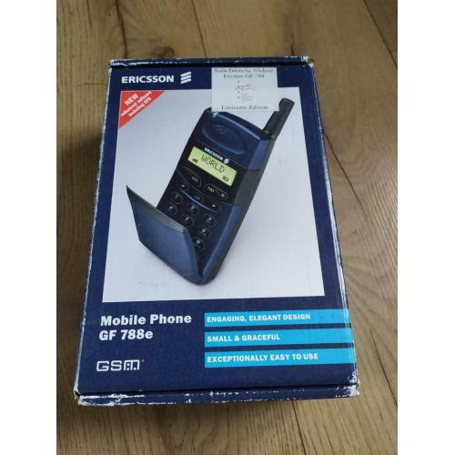 Ericsson gf788e en boîte , édition limitée , numérotée