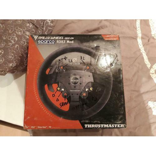 Volant thrustmaster add-on r383 Sparco pour base T series