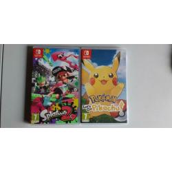 Nintendo Switch Met 2 Leuke Spelletjes + Beschermhoes