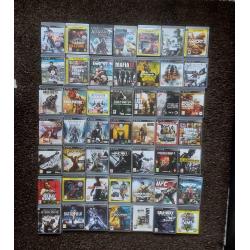 Ps3+2controllers+49games+hdmi kabel