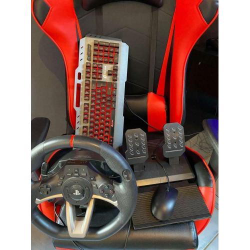 Clavier/souris/volant hori Apex et pédalier