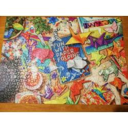 Leuke puzzel van ravensburger 1000 stuks